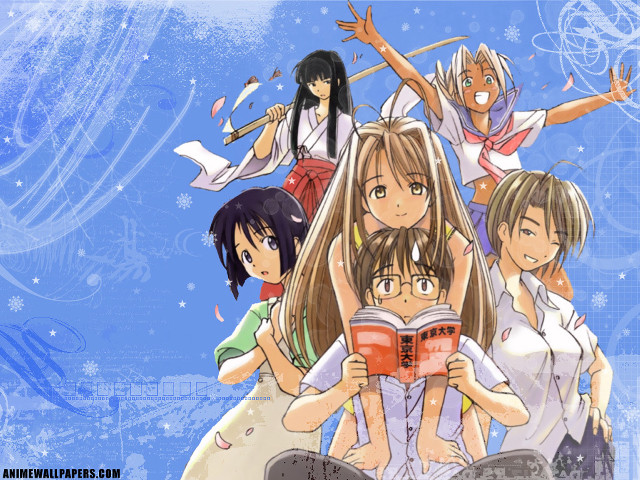 Anime girls reading books cherry free wallpaper - medium preview image
