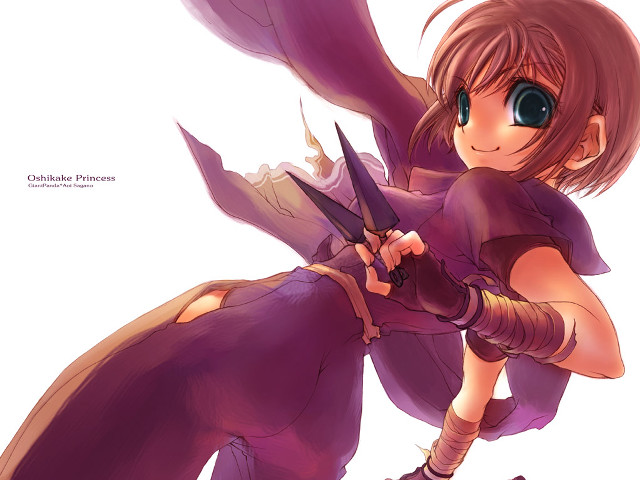 Alice prin fantasy ninja sword free wallpaper - medium preview image