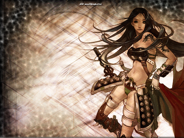 Woman sword fantasy chen chun free wallpaper - medium preview image