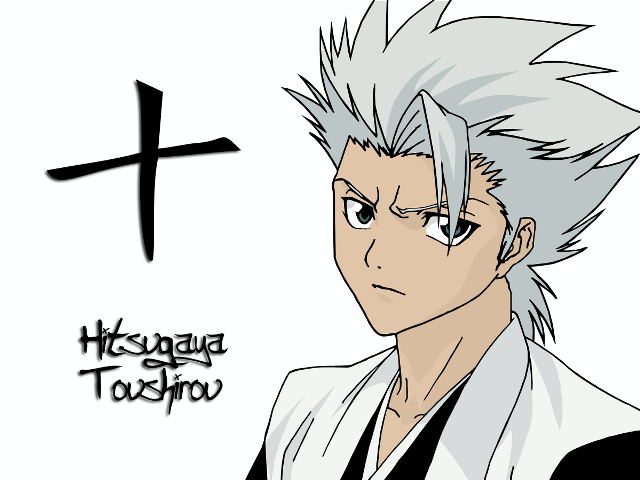 White hair man cross hashagua free wallpaper - medium preview image