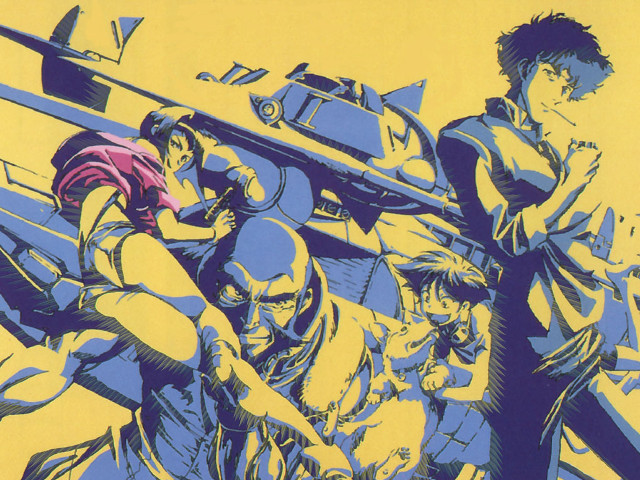 Group people poster gun manga free wallpaper for desktop - medium preview image