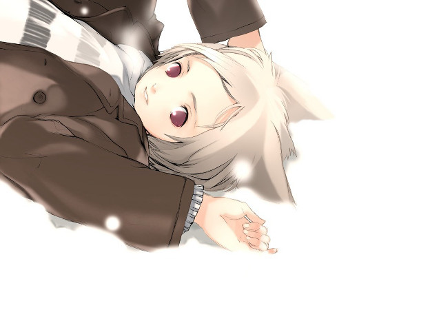 Furry anime man animalears brownjacket free wallpaper - medium preview image