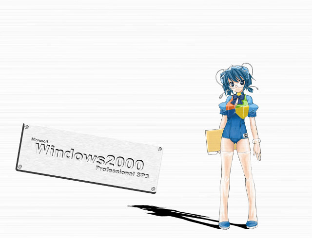 Cartoon girl twin dorm sign free wallpaper - medium preview image