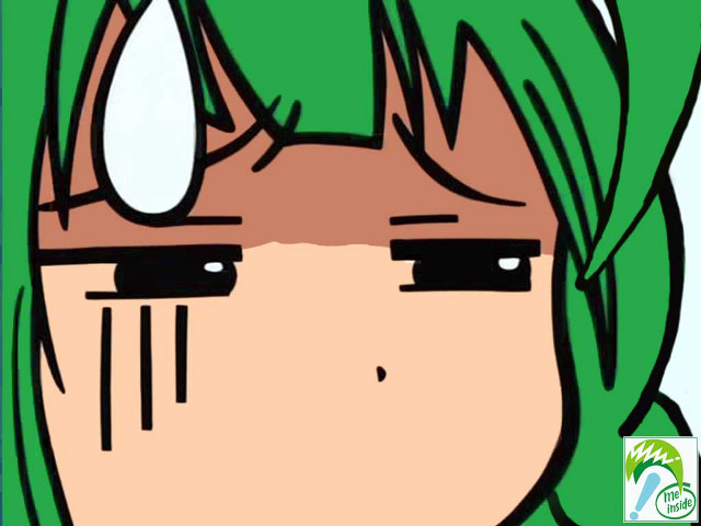 Green hair green eyes kyoto free wallpaper - medium preview image