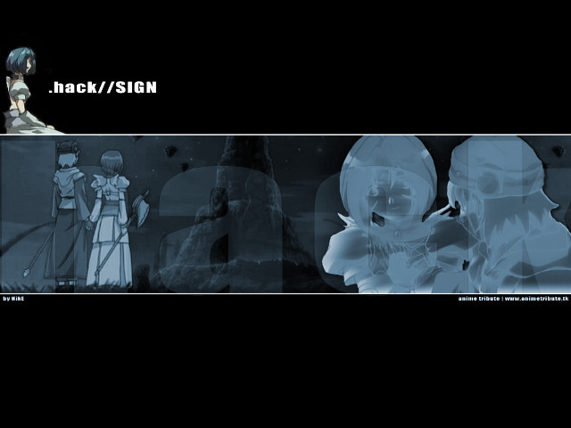 Animated characters black white hack free wallpaper - medium preview image