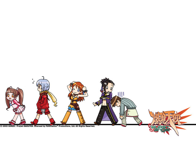 Anime group street line different free wallpaper - medium preview image