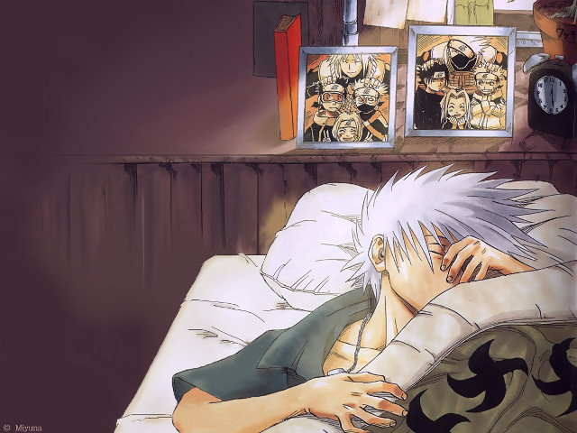 Man bed pillow clock dream free wallpaper - medium preview image