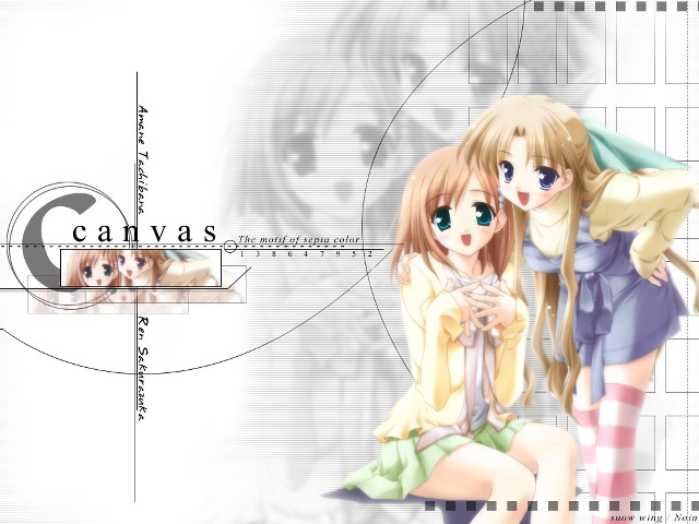 Anime girls sitting kyoto animation #2 free wallpaper - medium preview image