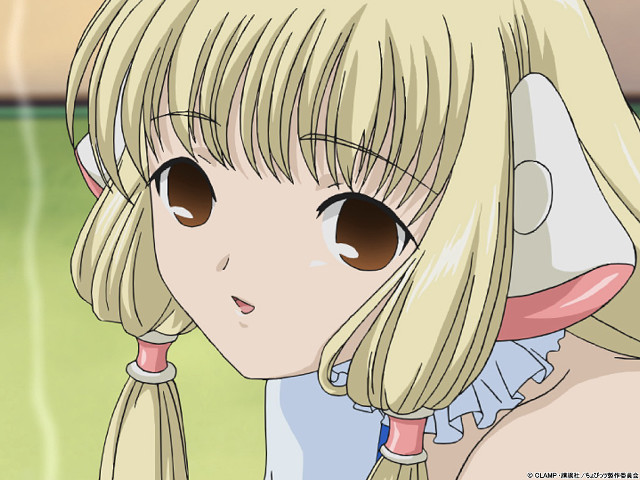 Blonde girl green background pink free wallpaper - medium preview image