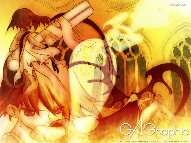 Gothic manga woman sword demon free wallpaper - medium preview image