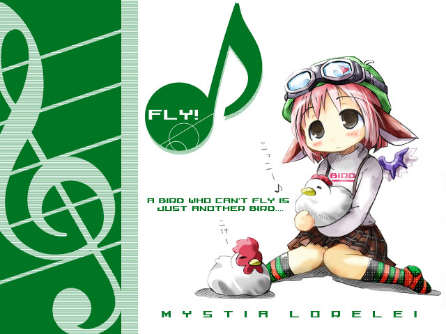 Girl hat glasses music note free wallpaper - medium preview image