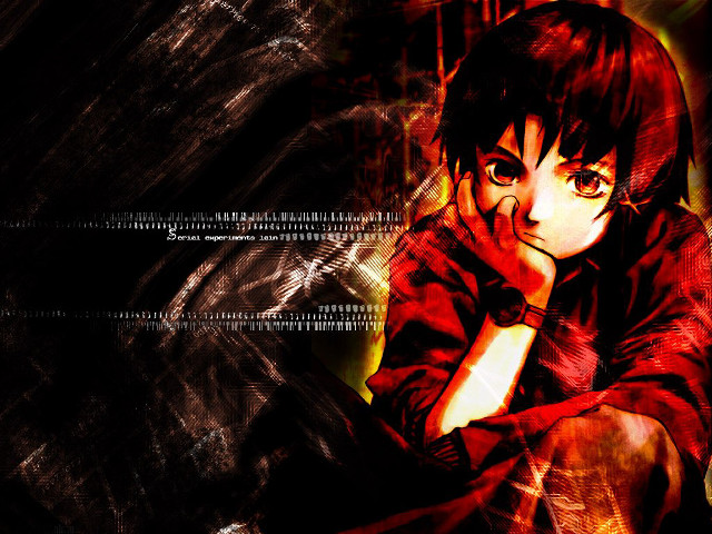 Anime character red shirt black #2 free wallpaper - medium preview image