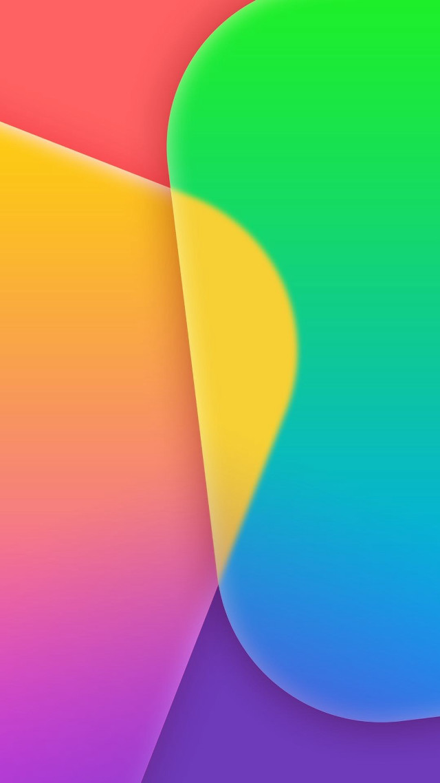 Colorful background curved corner middle #2 free wallpaper - medium preview image