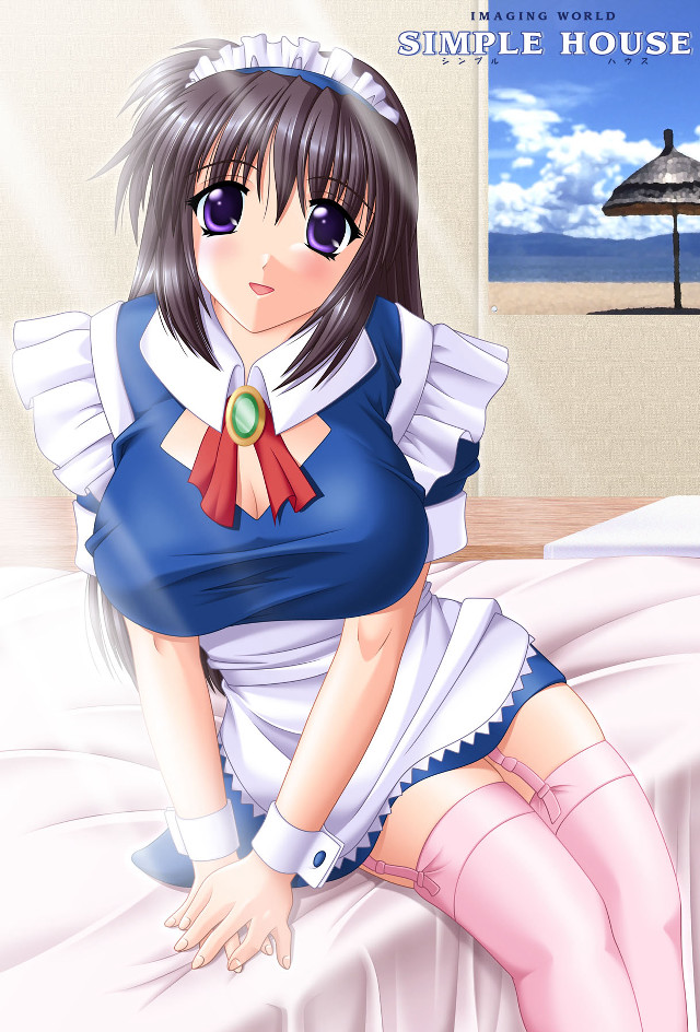 Woman blue dress bed beach free wallpaper - medium preview image