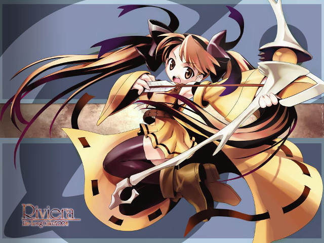 Bow archer yayoi rayonism magicalgirl free wallpaper - medium preview image