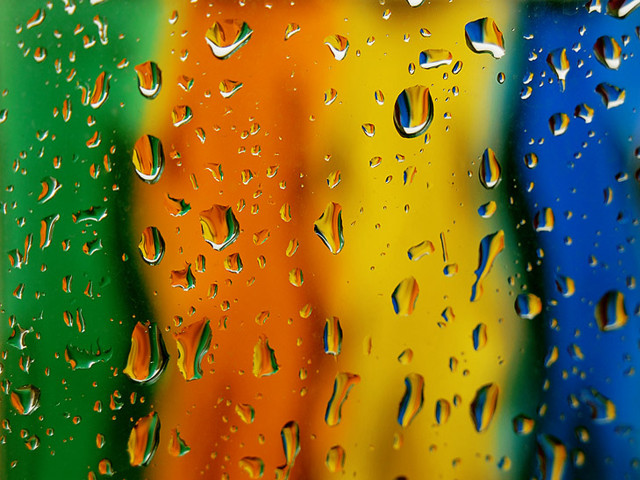 Rainbow water drops ellsworth kelly free wallpaper - medium preview image
