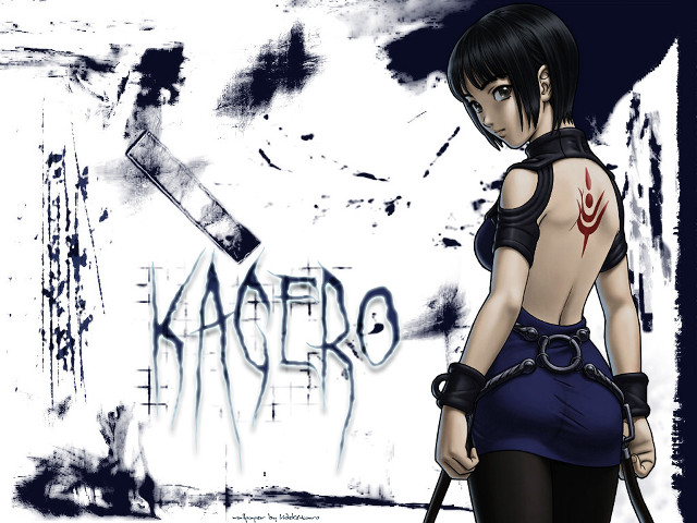 Woman sword graffiti gothic portrait free wallpaper - medium preview image