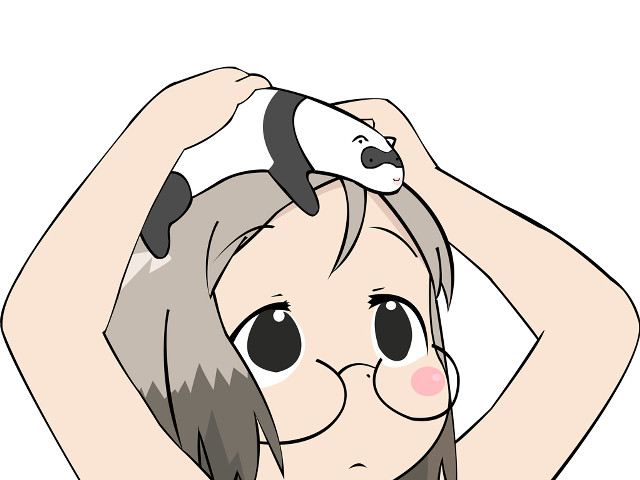 Woman bird hair dryer kawaii free wallpaper - medium preview image