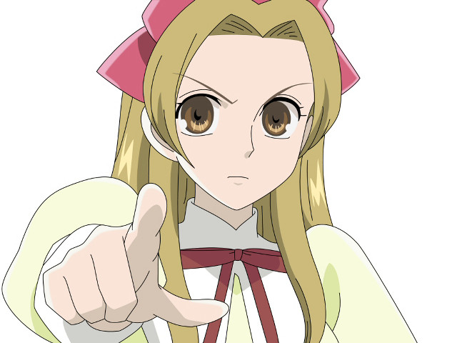 Blonde woman thumbs up pink free wallpaper - medium preview image