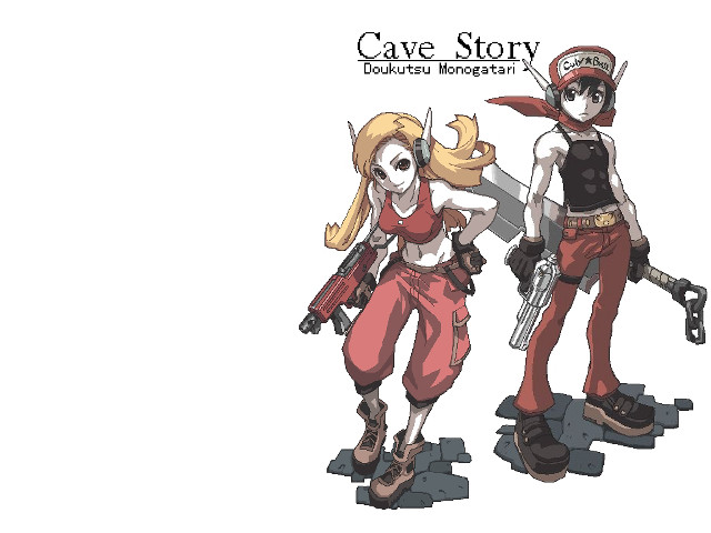 Cartoon characters helmets guns knife free wallpaper - medium preview image