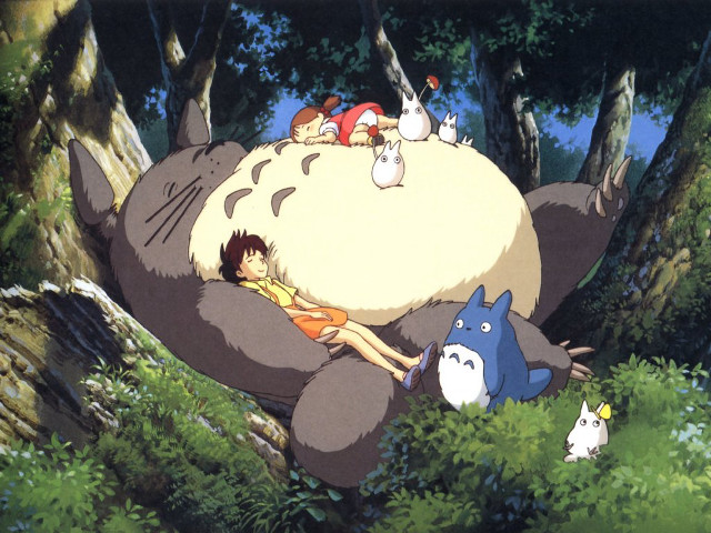 Hippo forest children nature surreal free wallpaper - medium preview image
