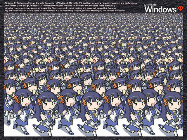 Windows10 group cartoon ai mitsu free wallpaper - medium preview image