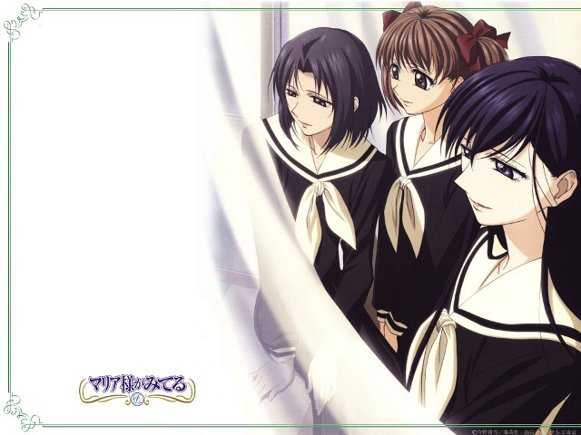 Group people window curtains ai free wallpaper - medium preview image