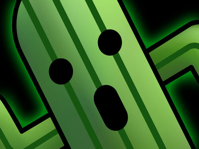 Green black shock art ayo free wallpaper - medium preview image