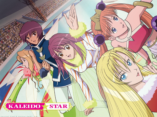 Kaleid star anime girls stadium free wallpaper - medium preview image