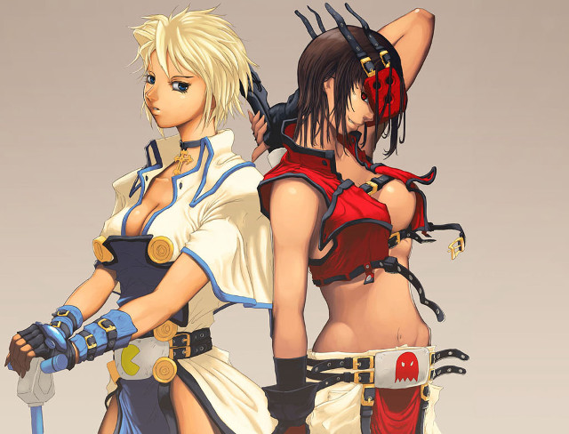 Neogeo fantasy armor swords backs free wallpaper - medium preview image