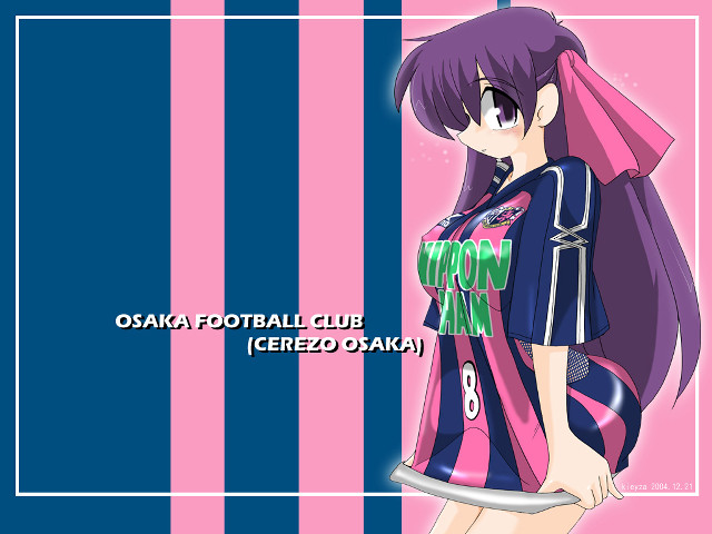 Girl uniform blush purple hair free wallpaper - medium preview image