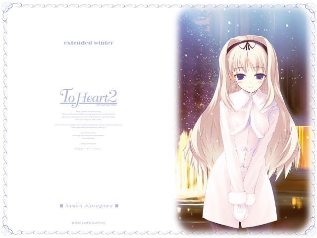 Girl white dress snowy background free wallpaper - medium preview image