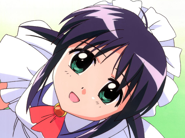 Ayako kyoto anime girl bowtie free wallpaper - medium preview image