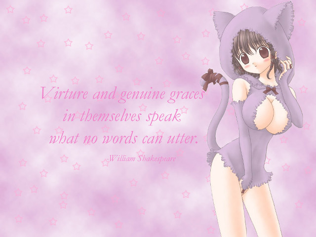 Cartoon cat outfit quote gothic free wallpaper - medium preview image