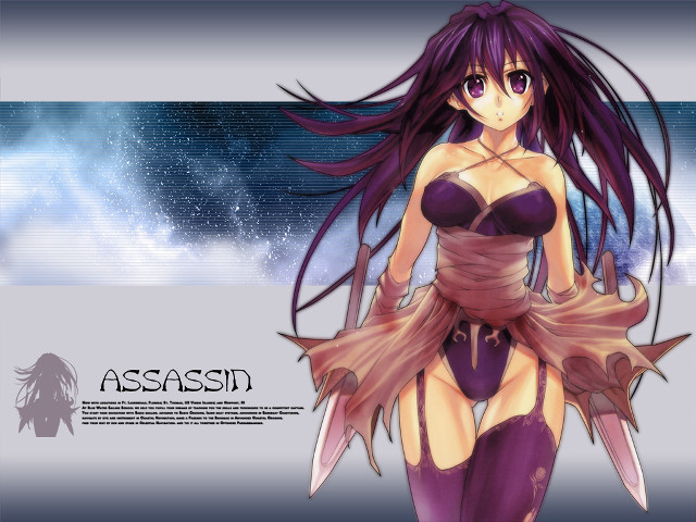 Purple dress woman long hair free wallpaper - medium preview image