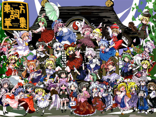 Anime characters rococo building madhouse free wallpaper - medium preview image