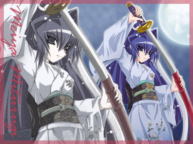 Baioken eishun sisters swords fullmoon free wallpaper - medium preview image