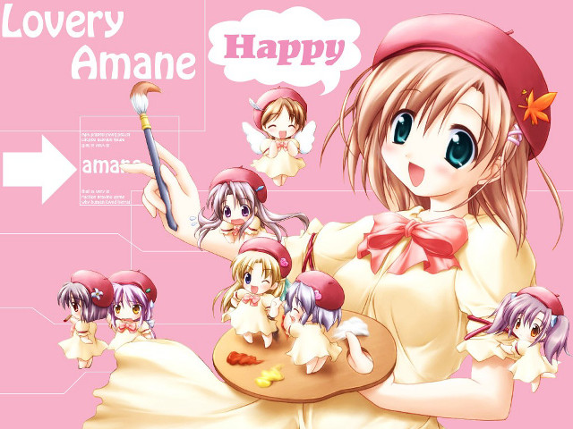 Girl tray food dolls anime free wallpaper - medium preview image
