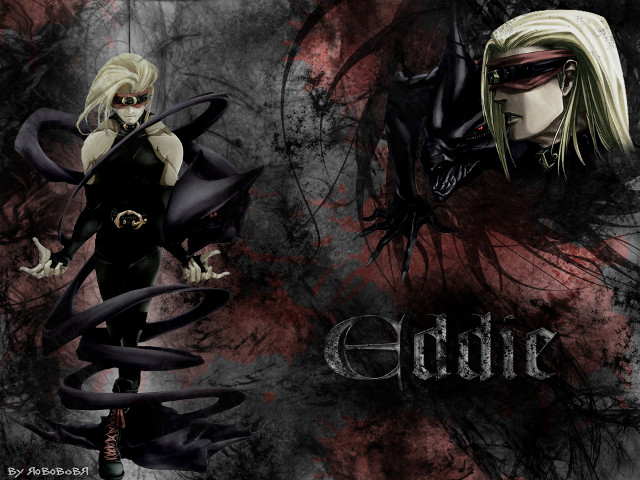 Anime couple gothic eldritch blindfold free wallpaper - medium preview image