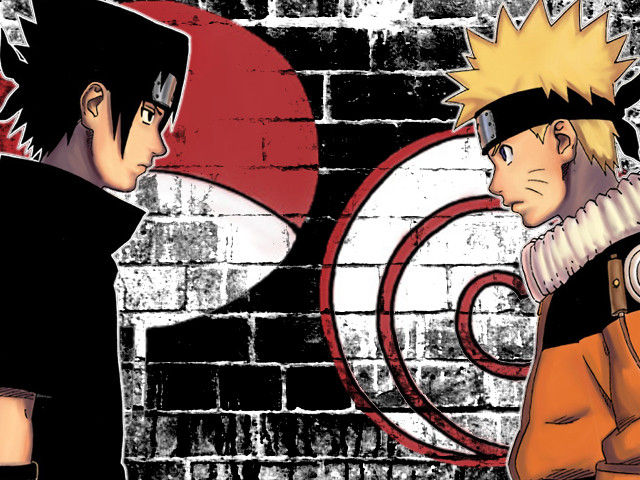 Anime uchiha sasuke uzumaki naruto free wallpaper - medium preview image