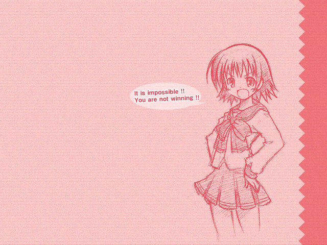 Girl thoughtbubble ayako rokkaku manga free wallpaper - medium preview image