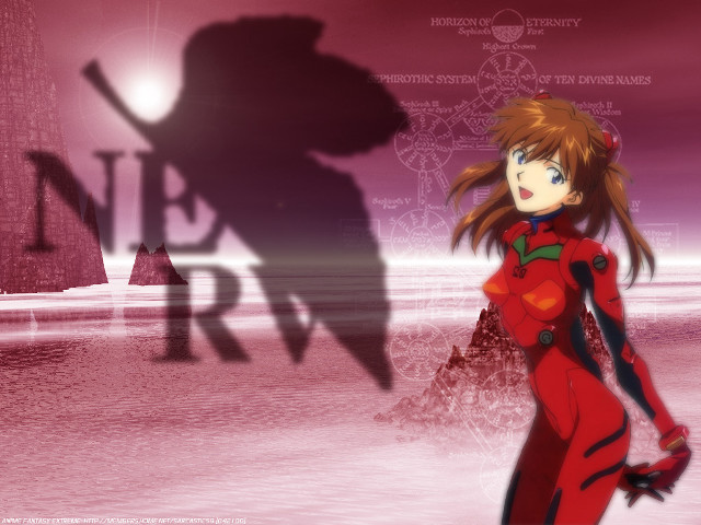 Woman red suit shadow ayuako free wallpaper - medium preview image