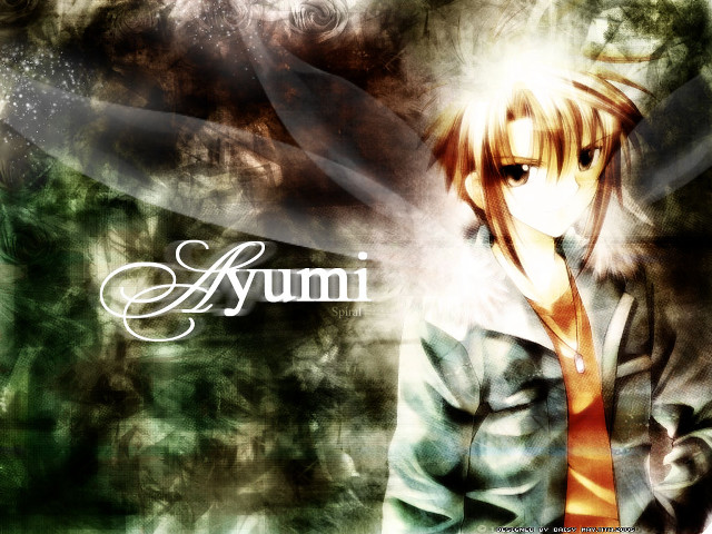 Lyco art anime girl forest free wallpaper - medium preview image