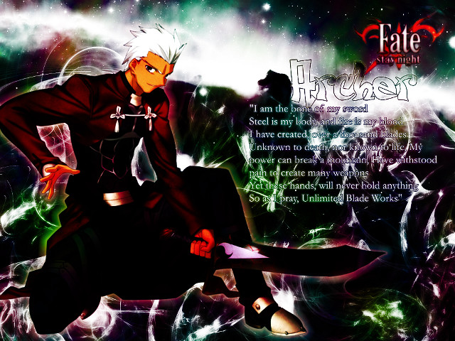 Dark skinned male fate aurora free wallpaper - medium preview image