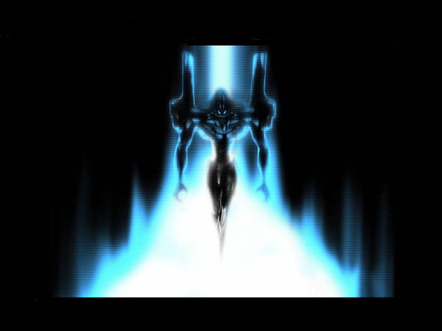 Blue black abstract person blue free wallpaper - medium preview image