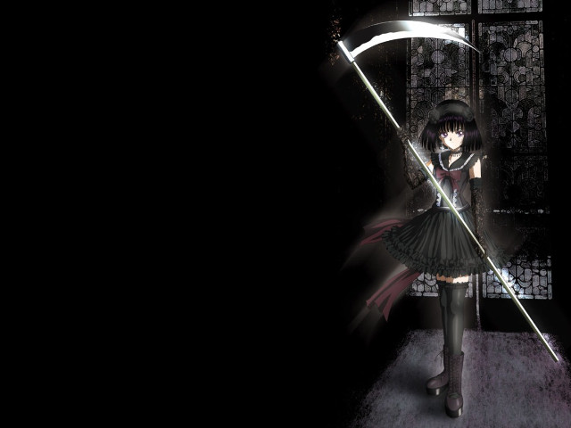 Gothic weapon woman sword dress free wallpaper - medium preview image