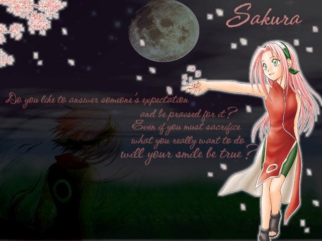 Girl red dress pointing moon free wallpaper - medium preview image