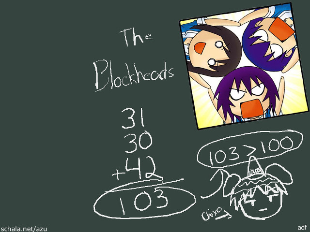 Two people blackboard drawing epic free wallpaper - medium preview image