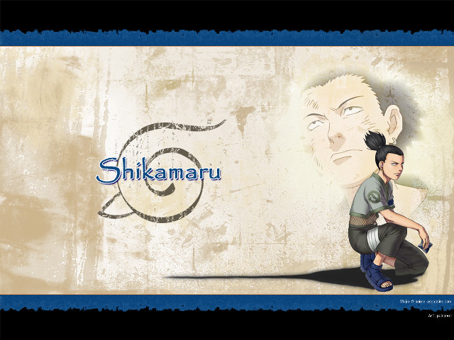 Eizan kikukawa shikamru portrait solo free wallpaper - medium preview image