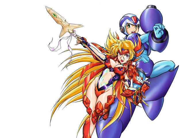 Cartoon heroine sword bird armor free wallpaper - medium preview image